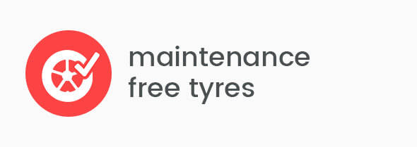 Maintenance free tyres Maintenance free tyres
