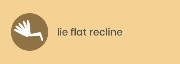 lie-flat recline lie-flat recline