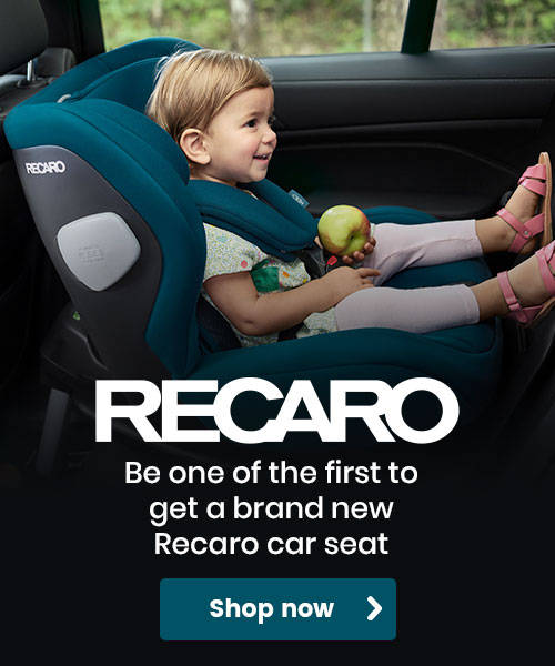 Be one of the first to get a brand new Recaro car seat