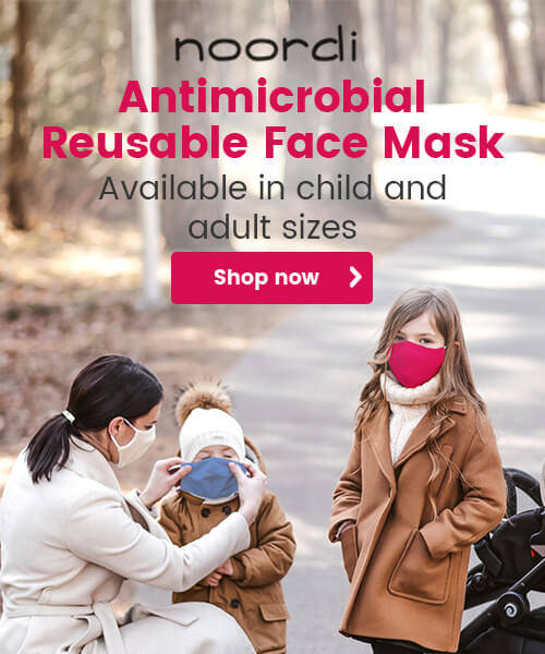 Noordi Antimicrobial Reusable Face Mask