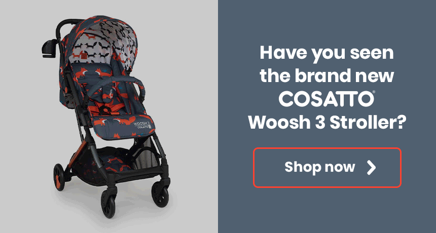 Have you seen the brand new Cosatto Woosh 3 Stroller?