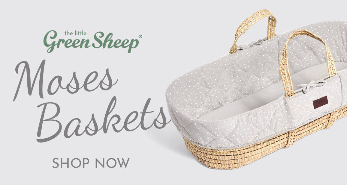 The Little Green Sheep Moses Baskets
